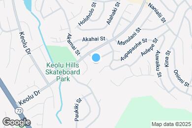 Map image of the property - 1375 Akalani Loop
