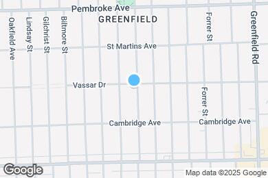 Map image of the property - This beautifully updated 3-bedroom, 1-bath single-family home is ready for move-in!