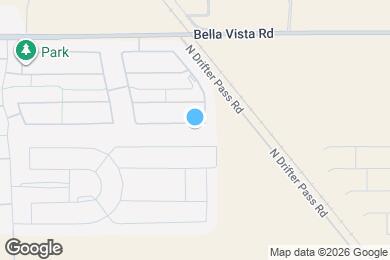 Map image of the property - 3609 E Desert Moon Trail