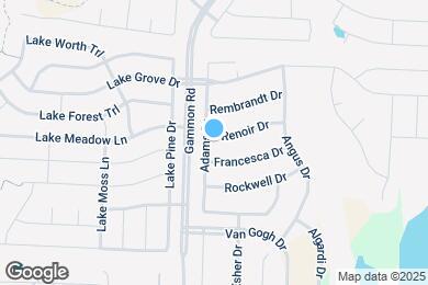 Map image of the property - 1304 Renoir Dr