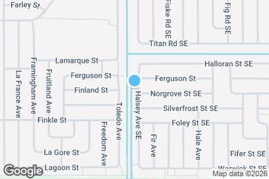 Map image of the property - 3120 Halsey Ave SE