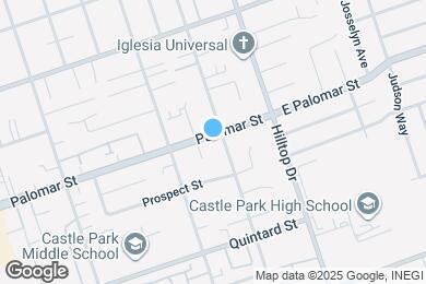 Map image of the property - 57 Palomar St