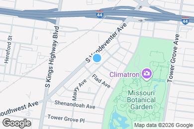 Map image of the property - 2035 Maury Ave