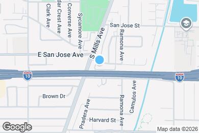 Map image of the property - 4445 Bonnie Brae St