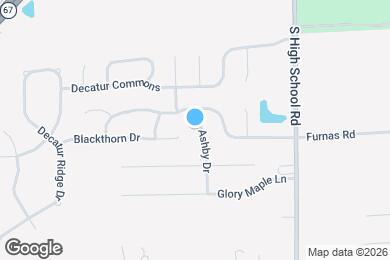 Map image of the property - 5720 Ashby Dr