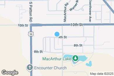 Map image of the property - 5501 9th St
