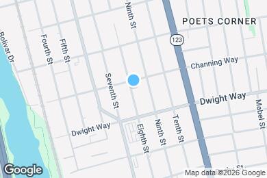 Map image of the property - 2411 8th St