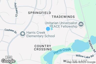 Map image of the property - 3913 Tyler Bluff Ln