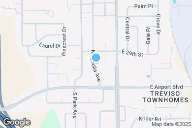 Map image of the property - 2917 Magnolia Ave