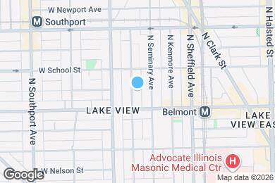 Map image of the property - 3227 N Clifton Ave