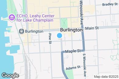 Map image of the property - 161 Saint Paul St