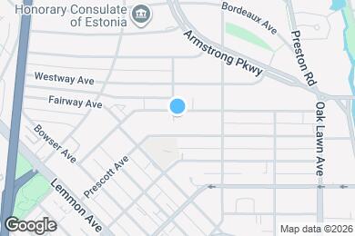 Map image of the property - 4000 Hawthorne Ave