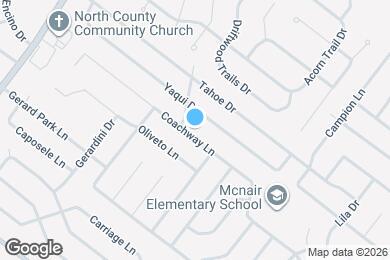 Map image of the property - 1543 Coachway Ln