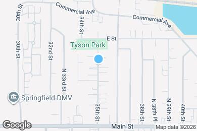 Map image of the property - 473 35th St