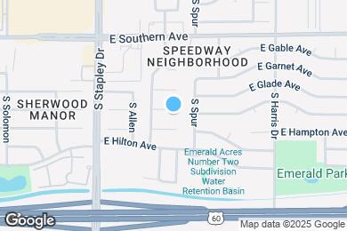Map image of the property - 1333 E Grove Cir
