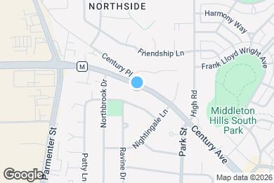 Map image of the property - 7121 Century Ave