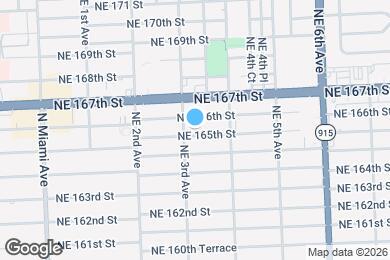 Map image of the property - 315 NE 165th St