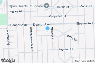 Map image of the property - 1467 Sabra Rd