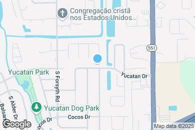 Map image of the property - 6923 Yucatan Dr