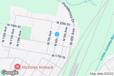 Map image of the property - 1818 N 6th Ave