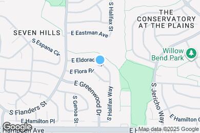 Map image of the property - 19850 E Eldorado Dr