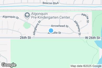 Map image of the property - 243 Arcadia St