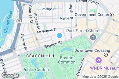 Map image of the property - 43 Beacon St