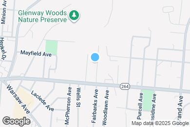 Map image of the property - 1245 Fairbanks Ave
