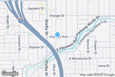 Map image of the property - 1205 Cottage Ave