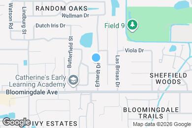 Map image of the property - 5813 Erhardt Dr