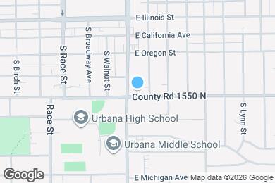 Map image of the property - 306 E Washington St