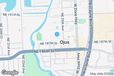 Map image of the property - 2450 NE 188th St