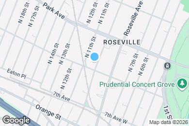 Map image of the property - 76 N 9th St
