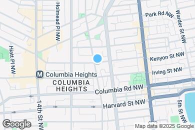 Map image of the property - 3131 11th St NW
