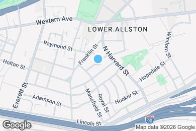 Map image of the property - 28 Bayard St