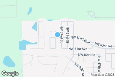 Map image of the property - 8223 NW 53rd St