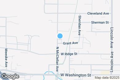 Map image of the property - 1220 Grant Ave