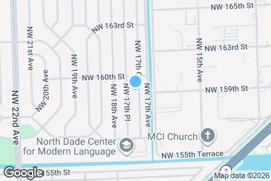 Map image of the property - 15920 NW 17th Ct