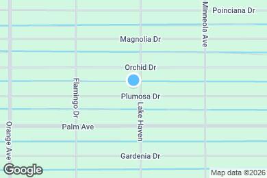 Map image of the property - 3500 Plumosa Dr