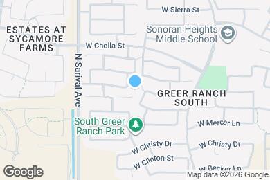 Map image of the property - 16134 W Hope Dr