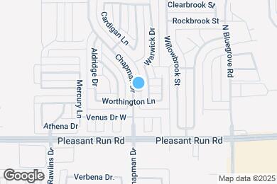 Map image of the property - 1408 Chapman Dr