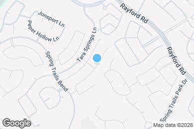 Map image of the property - 2411 Morgan Ridge Ln