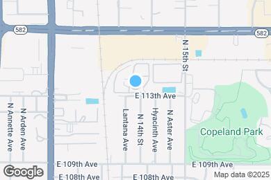 Map image of the property - 1264 E 113th Ave