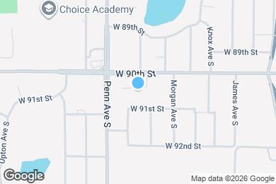 Map image of the property - Penn Village Townhomes