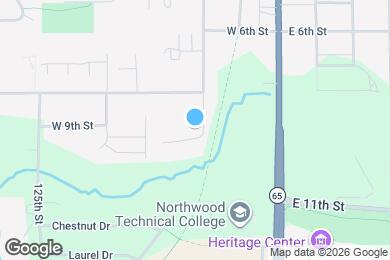 Map image of the property - 325 W 9th St