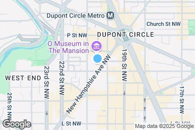 Map image of the property - 1316 New Hampshire Ave NW