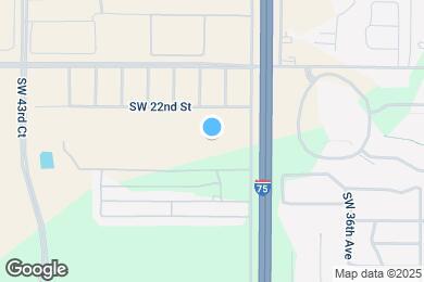Map image of the property - SW 38th Avenue Apartments