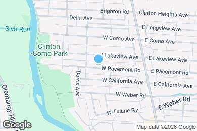 Map image of the property - 136 W Pacemont Rd