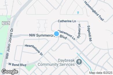 Map image of the property - 720 W Bend Blvd