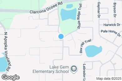 Map image of the property - 7709 Duckhorn Ct